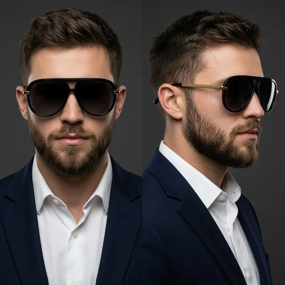 Mens Sunglasses  Hip Hop Summer Travel Beach, Party Shades Outfit Eyewear Classy